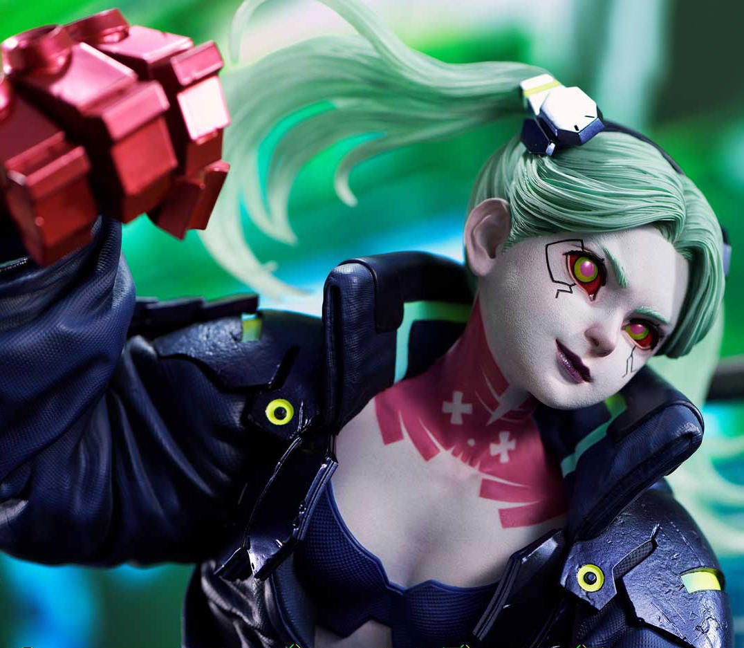 Cyberpunk 2077 Rebecca Statues  (Prototype Shown) View 5