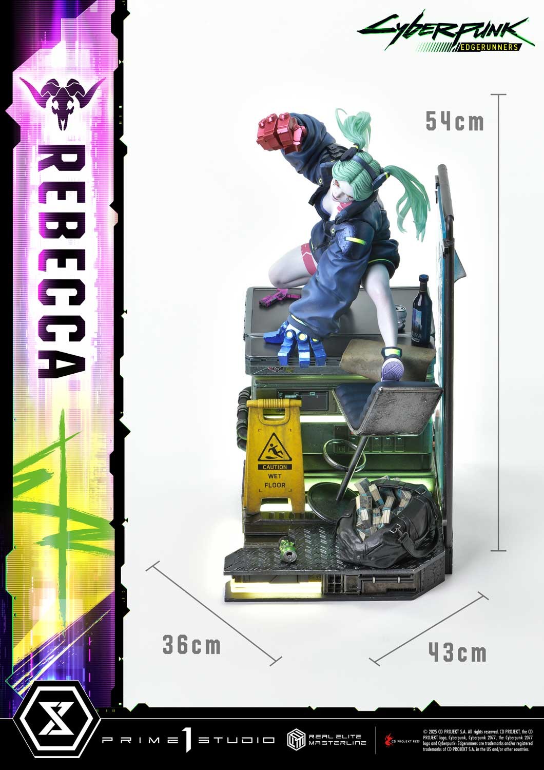Cyberpunk 2077 Rebecca Statues  (Prototype Shown) View 8