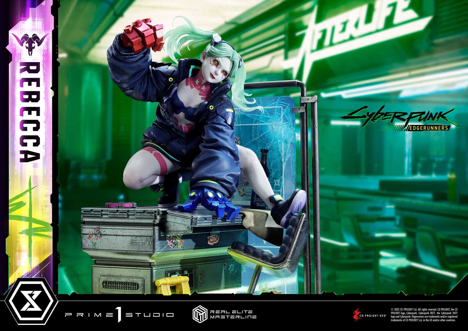 Cyberpunk 2077 Rebecca Statues  (Prototype Shown) View 12
