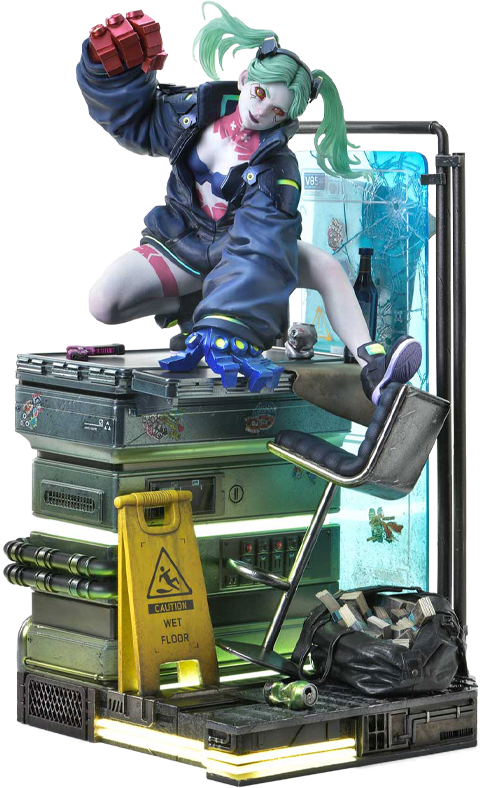 Cyberpunk 2077 Rebecca Statues  (Prototype Shown) View 17