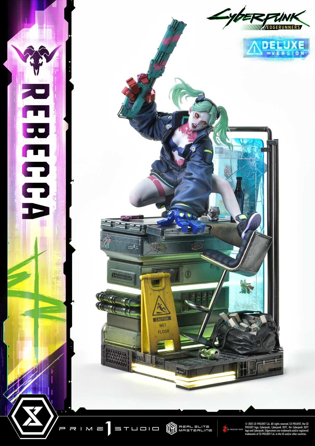 Cyberpunk 2077 Rebecca (Deluxe Version) Statues  (Prototype Shown) View 10