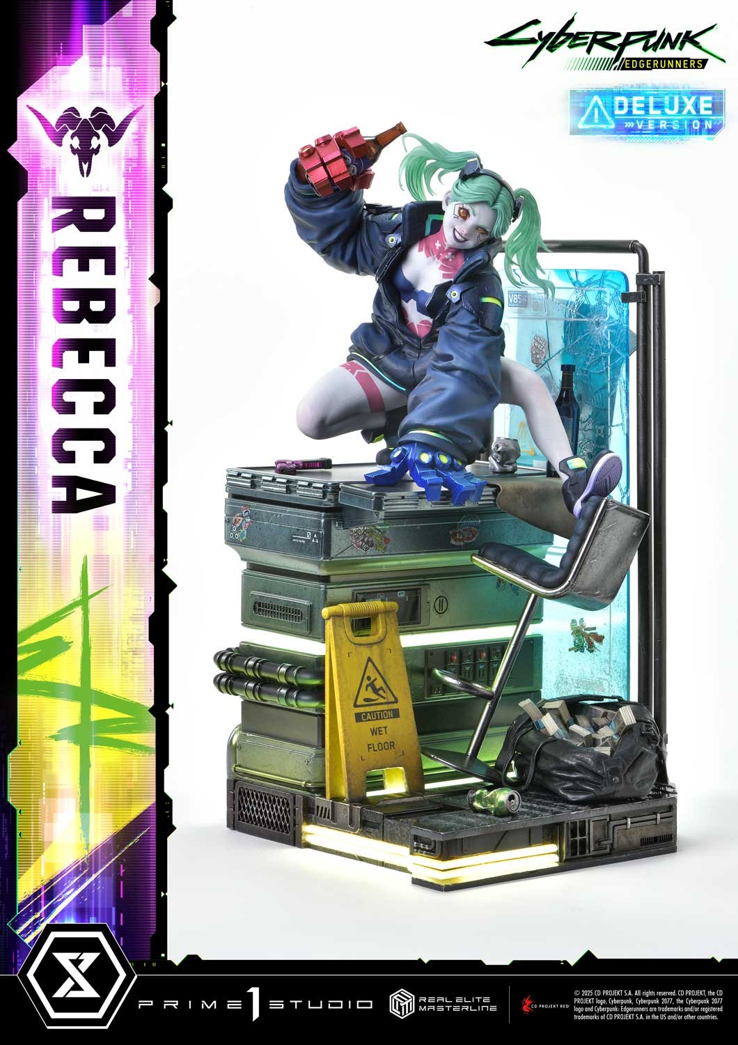 Cyberpunk 2077 Rebecca (Deluxe Version) Statues  (Prototype Shown) View 12