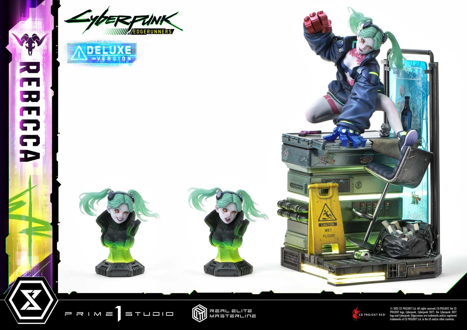 Cyberpunk 2077 Rebecca (Deluxe Version) Statues  (Prototype Shown) View 13