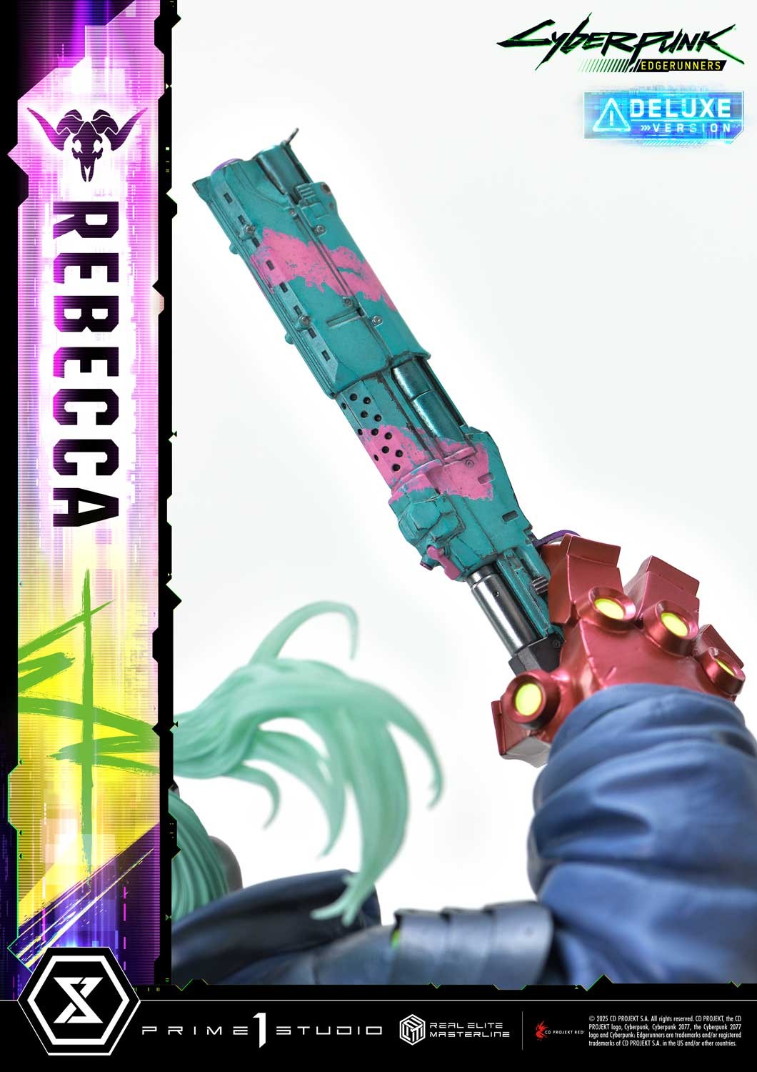 Cyberpunk 2077 Rebecca (Deluxe Version) Statues  (Prototype Shown) View 14