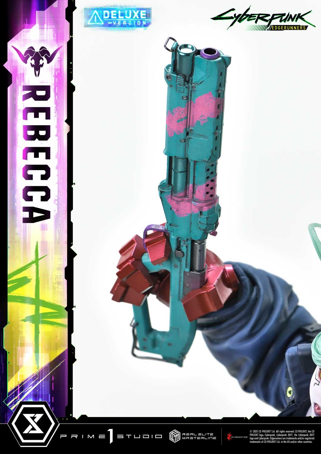 Cyberpunk 2077 Rebecca (Deluxe Bonus Version) Statues  (Prototype Shown) View 9