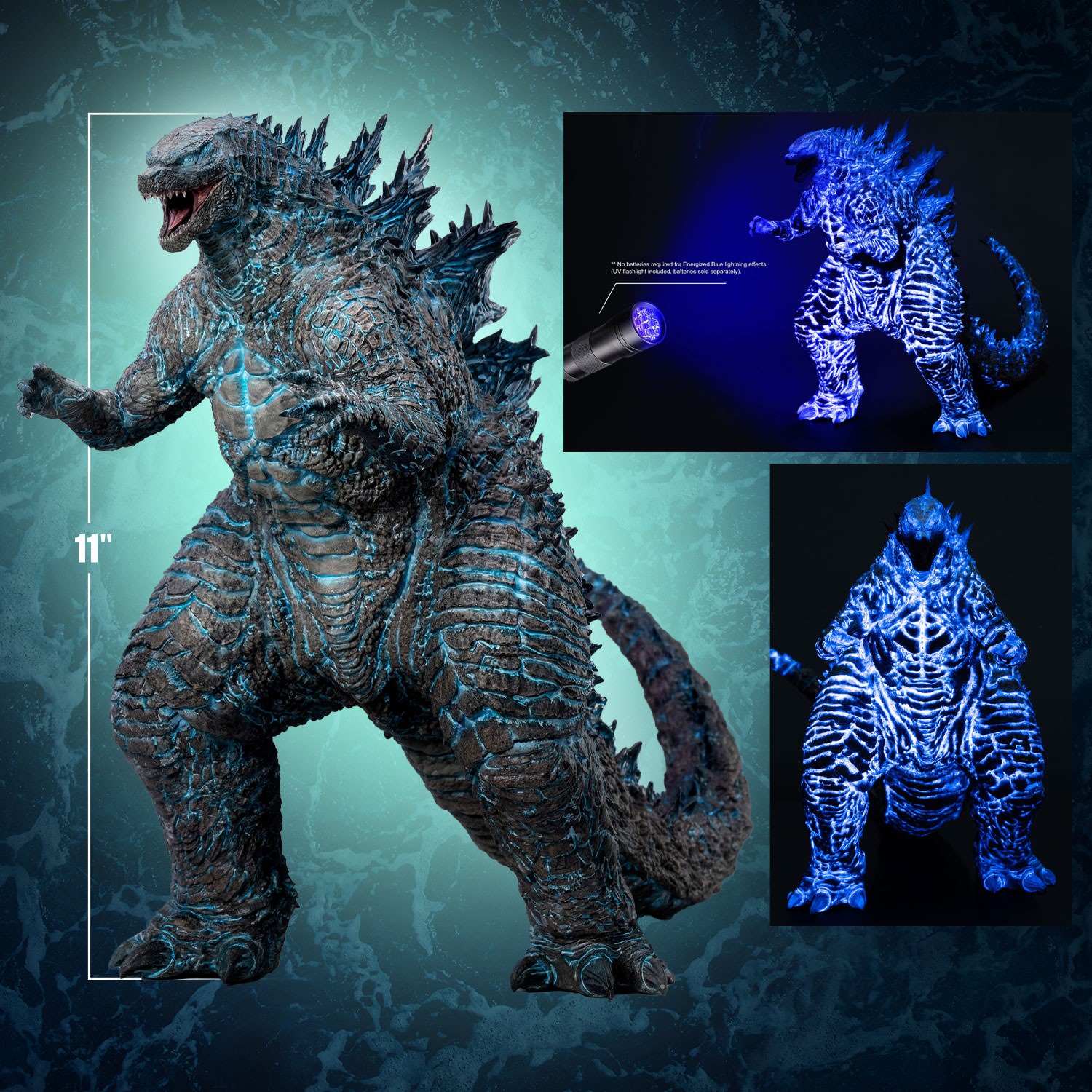 Godzilla 2024 Pre-Evolved Form (Energized Blue Edition) Statue
