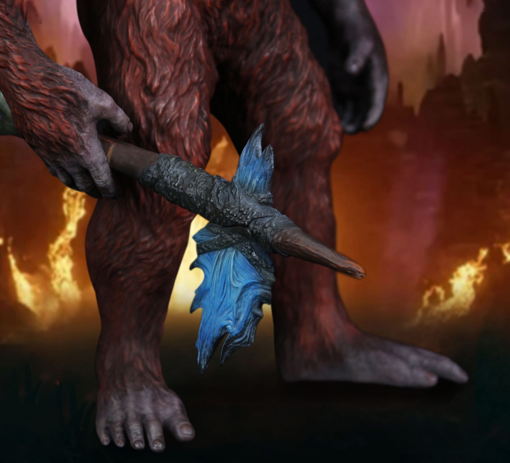 Godzilla Skar King Statues  (Prototype Shown) View 5