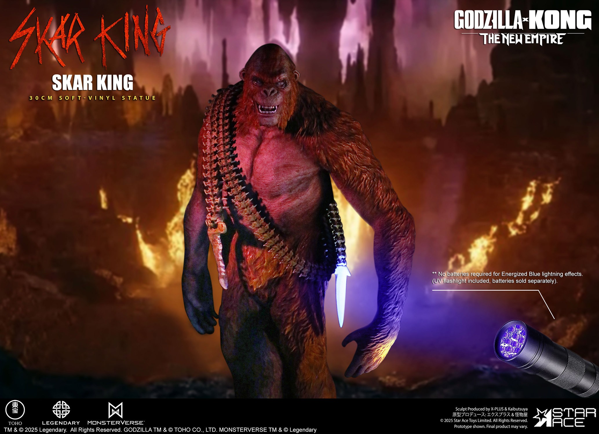 Godzilla Skar King Statues  (Prototype Shown) View 13