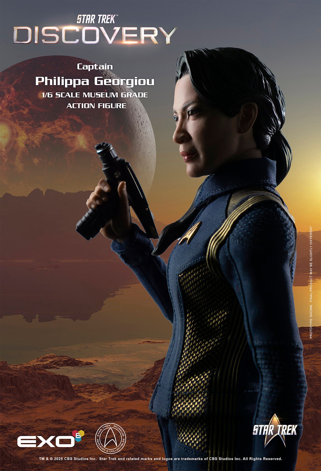 Star Trek Captain Georgiou Sixth Scale Figure  (Prototype Shown) View 10