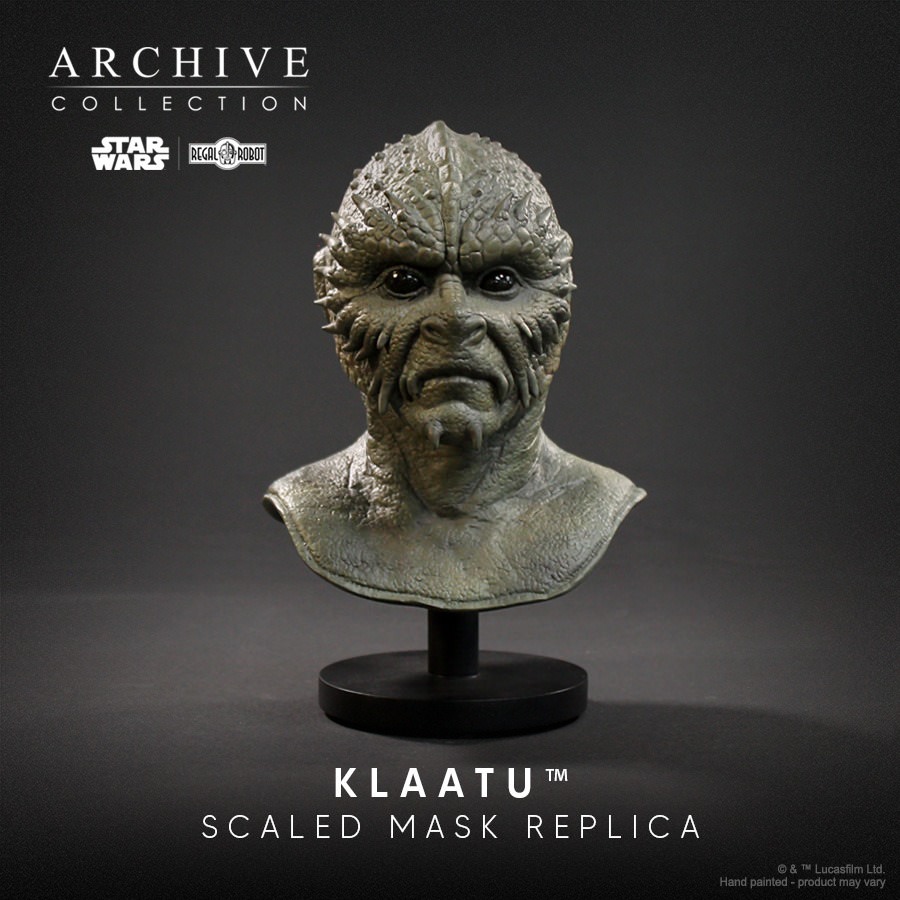 Star Wars Klaatu Mask Scaled Replica  (Prototype Shown) View 1