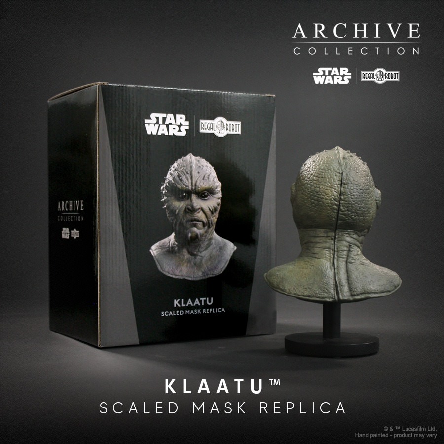 Star Wars Klaatu Mask Scaled Replica  (Prototype Shown) View 4