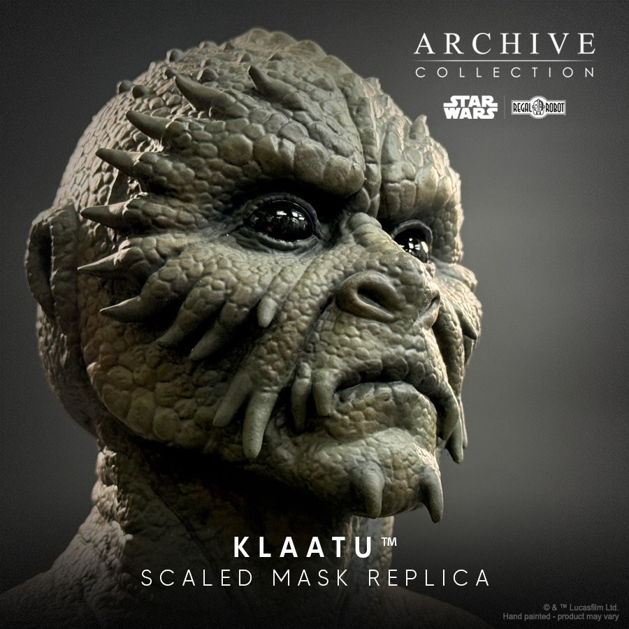 Star Wars Klaatu Mask Scaled Replica  (Prototype Shown) View 5