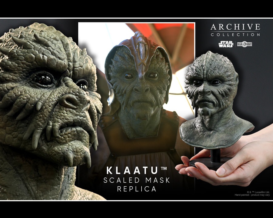 Star Wars Klaatu Mask Scaled Replica  (Prototype Shown) View 8