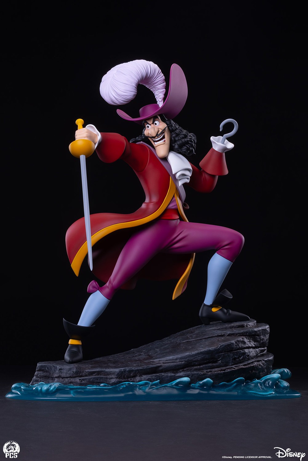 Disney Captain Hook Statues  (Prototype Shown) View 12