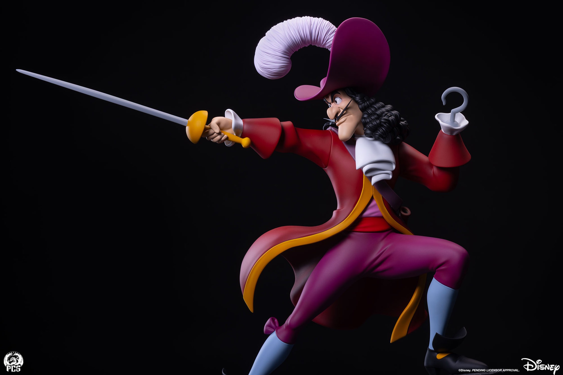 Disney Captain Hook Statues  (Prototype Shown) View 16