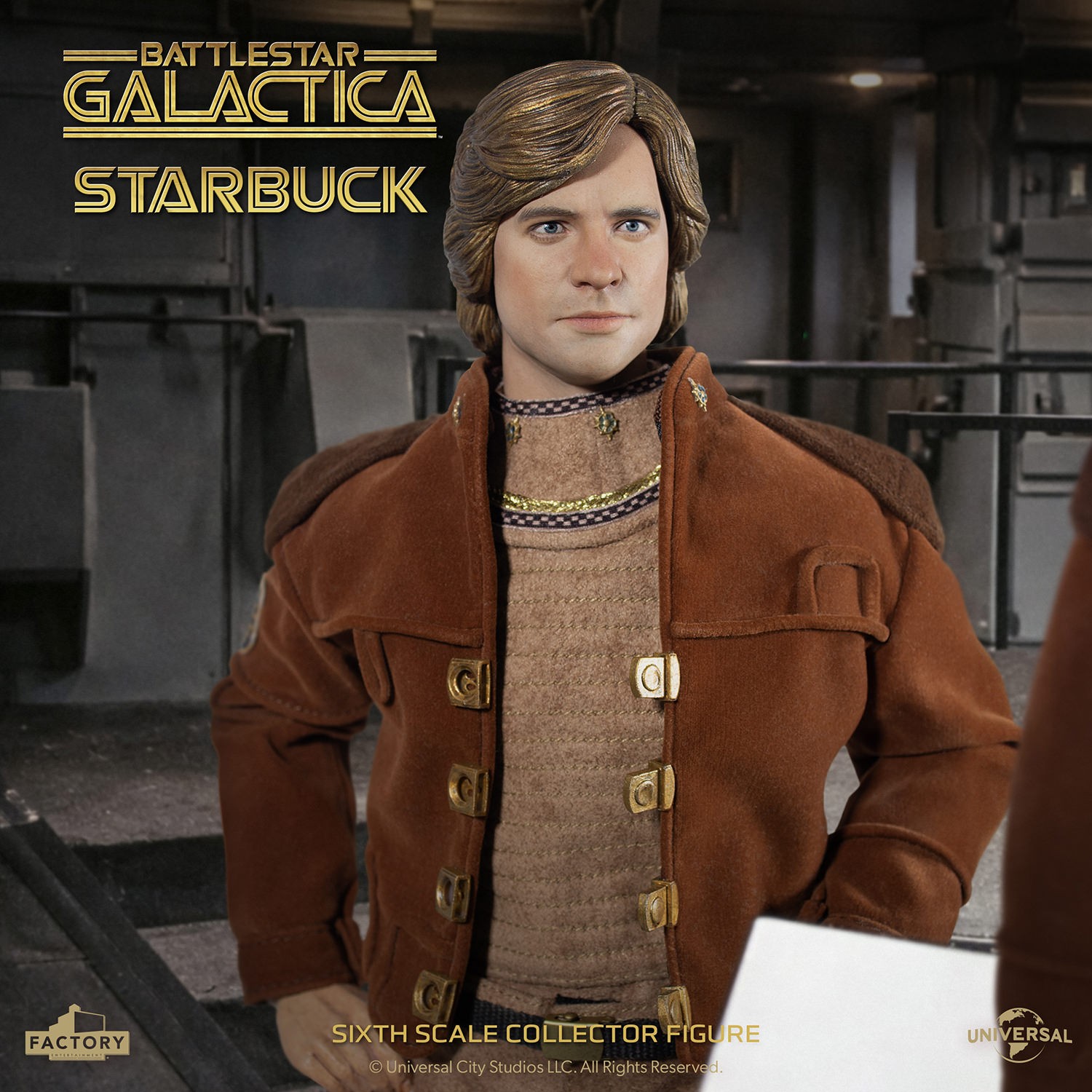 Battlestar Galactica Lieutenant Starbuck Sixth Scale Figure  (Prototype Shown) View 1