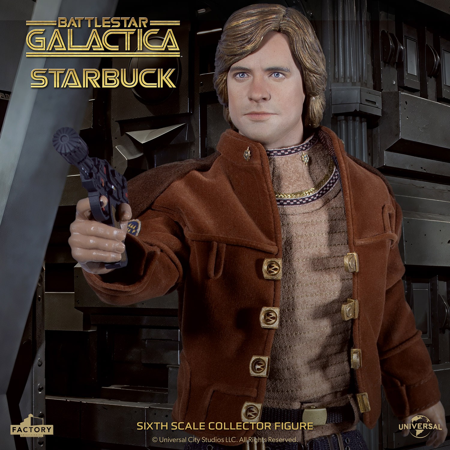 Battlestar Galactica Lieutenant Starbuck Sixth Scale Figure  (Prototype Shown) View 4