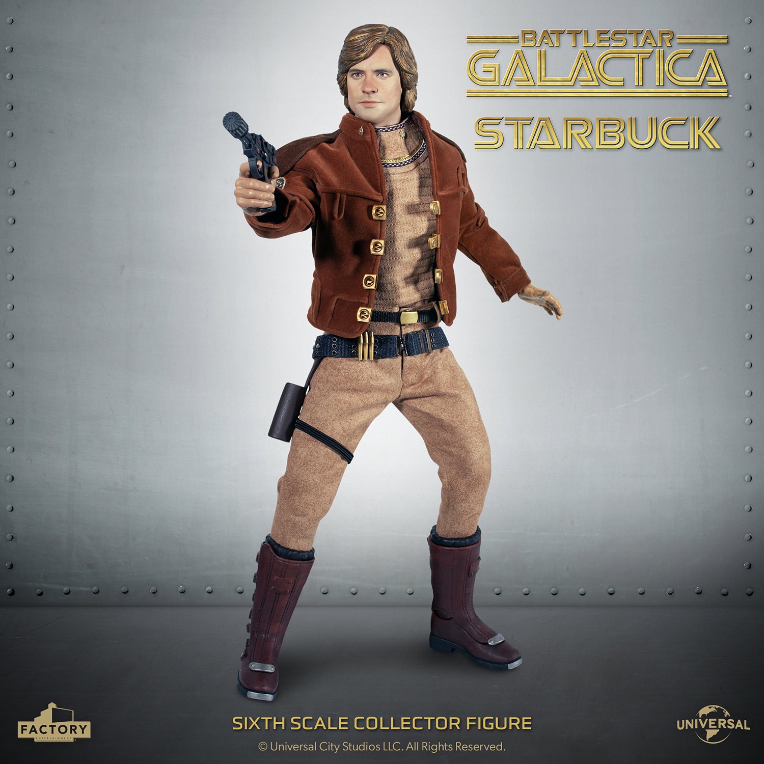 Battlestar Galactica Lieutenant Starbuck Sixth Scale Figure  (Prototype Shown) View 6