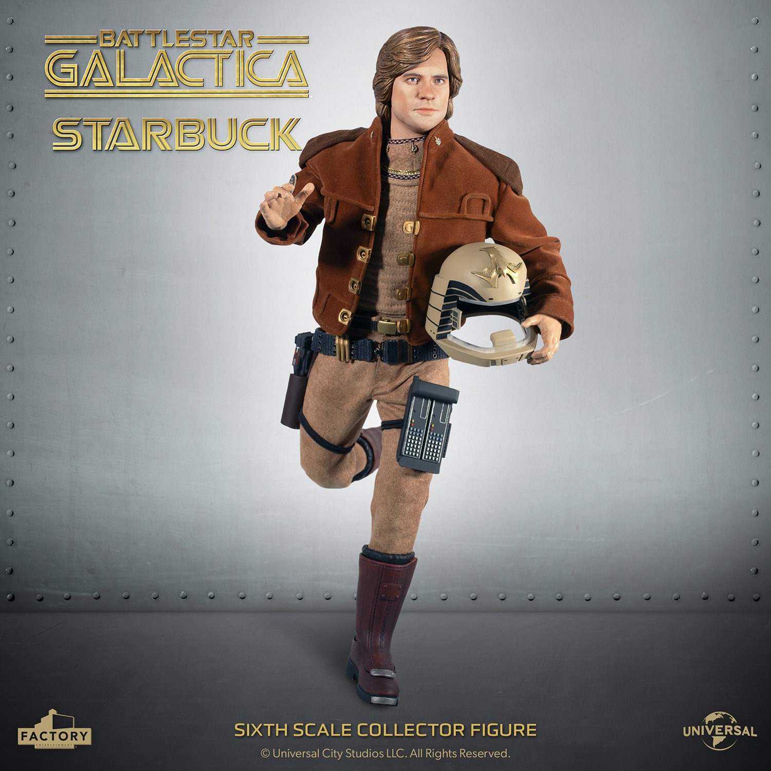 Battlestar Galactica Lieutenant Starbuck Sixth Scale Figure  (Prototype Shown) View 10