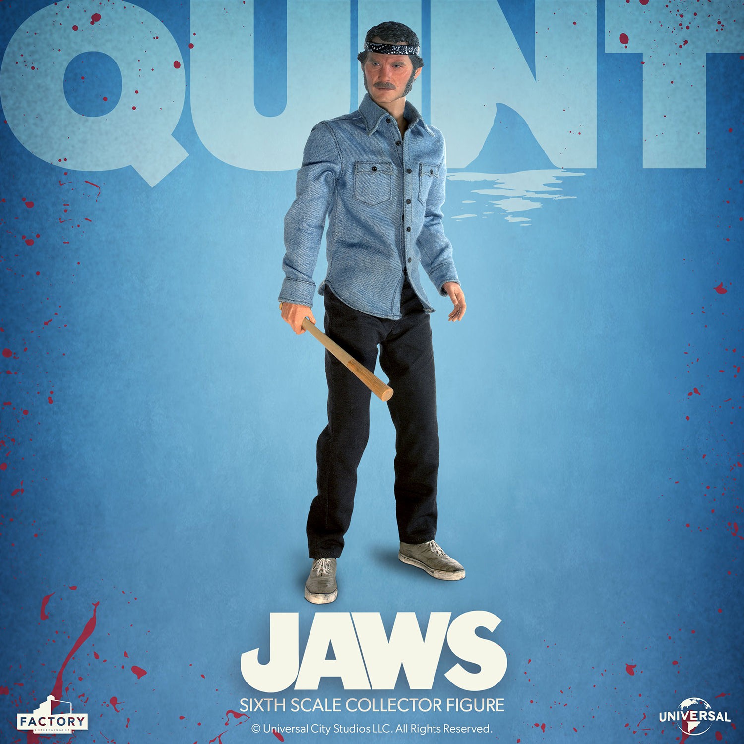 Jaws Quint Sixth Scale Figure  (Prototype Shown) View 7