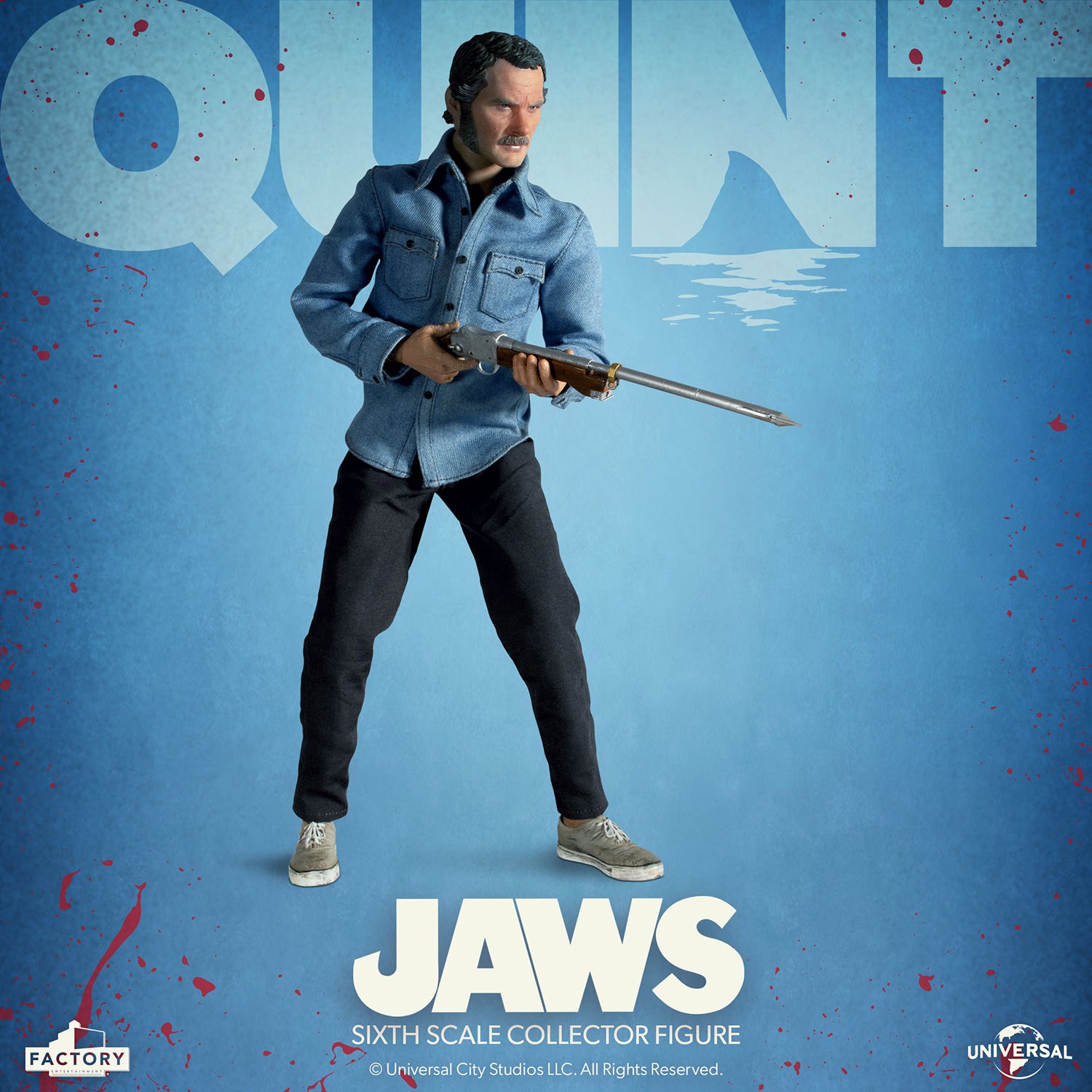 Jaws Quint Sixth Scale Figure  (Prototype Shown) View 8
