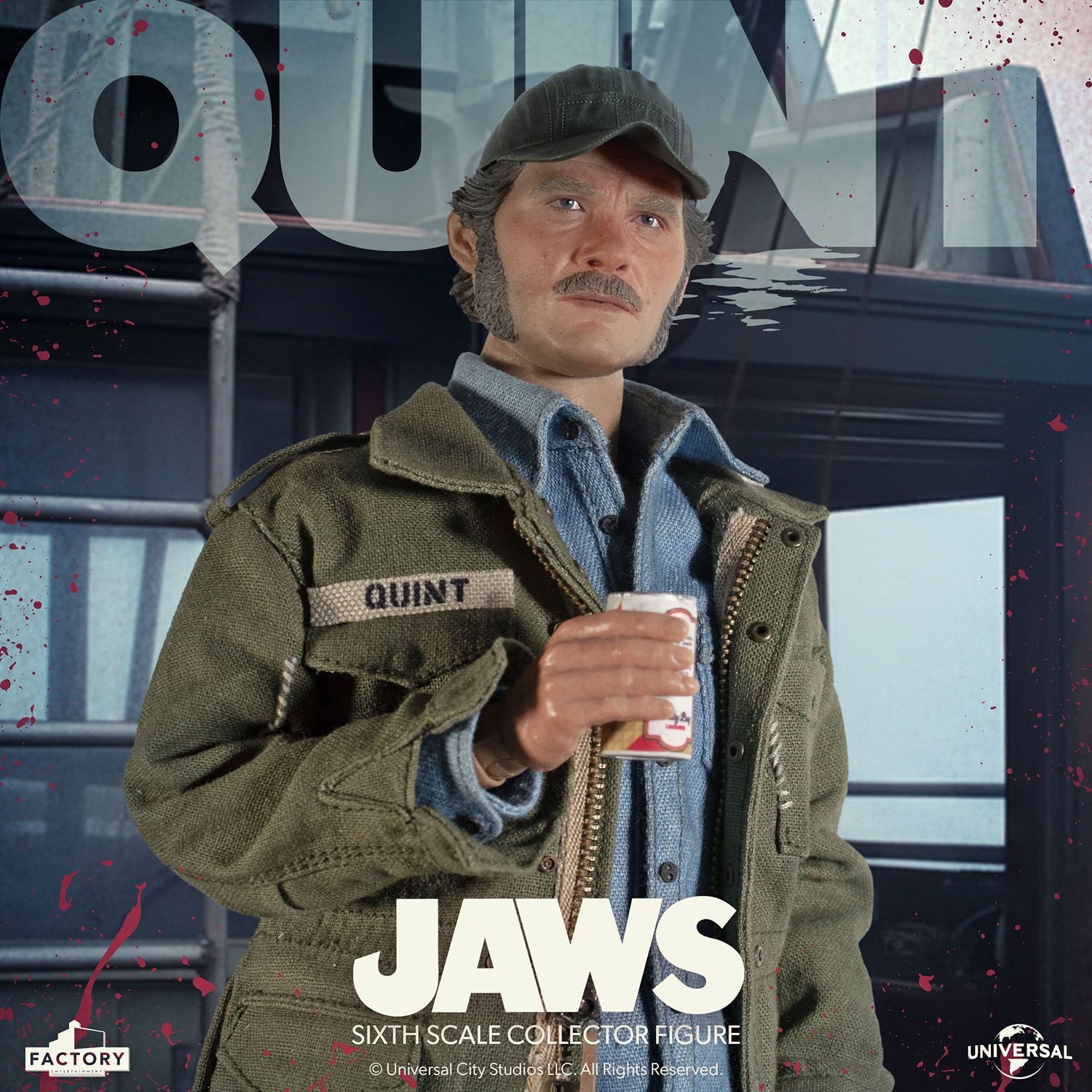 Jaws Quint Sixth Scale Figure  (Prototype Shown) View 10