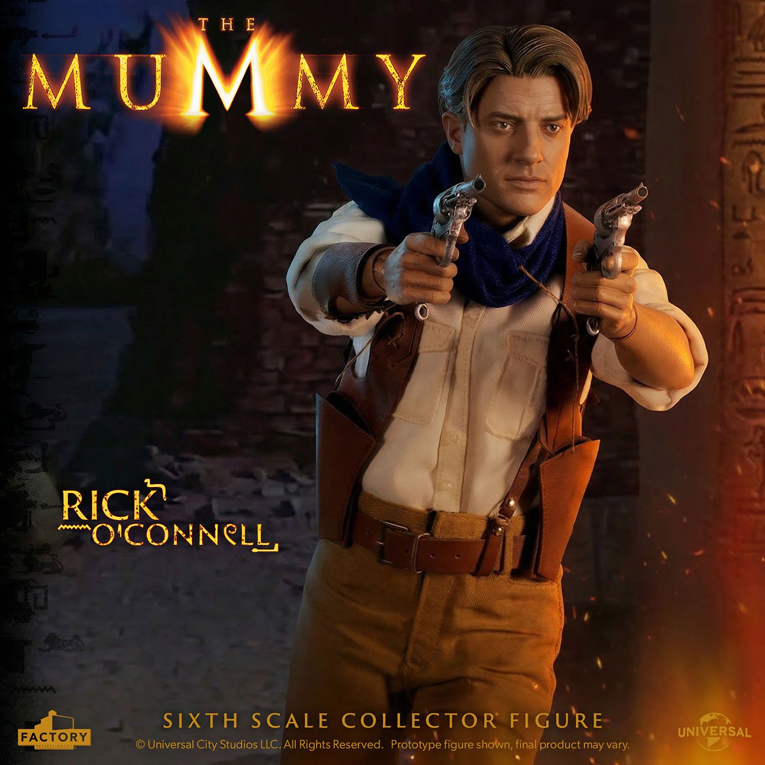 Rick O'Connell Sixth Scale Figure by Factory Entertainment