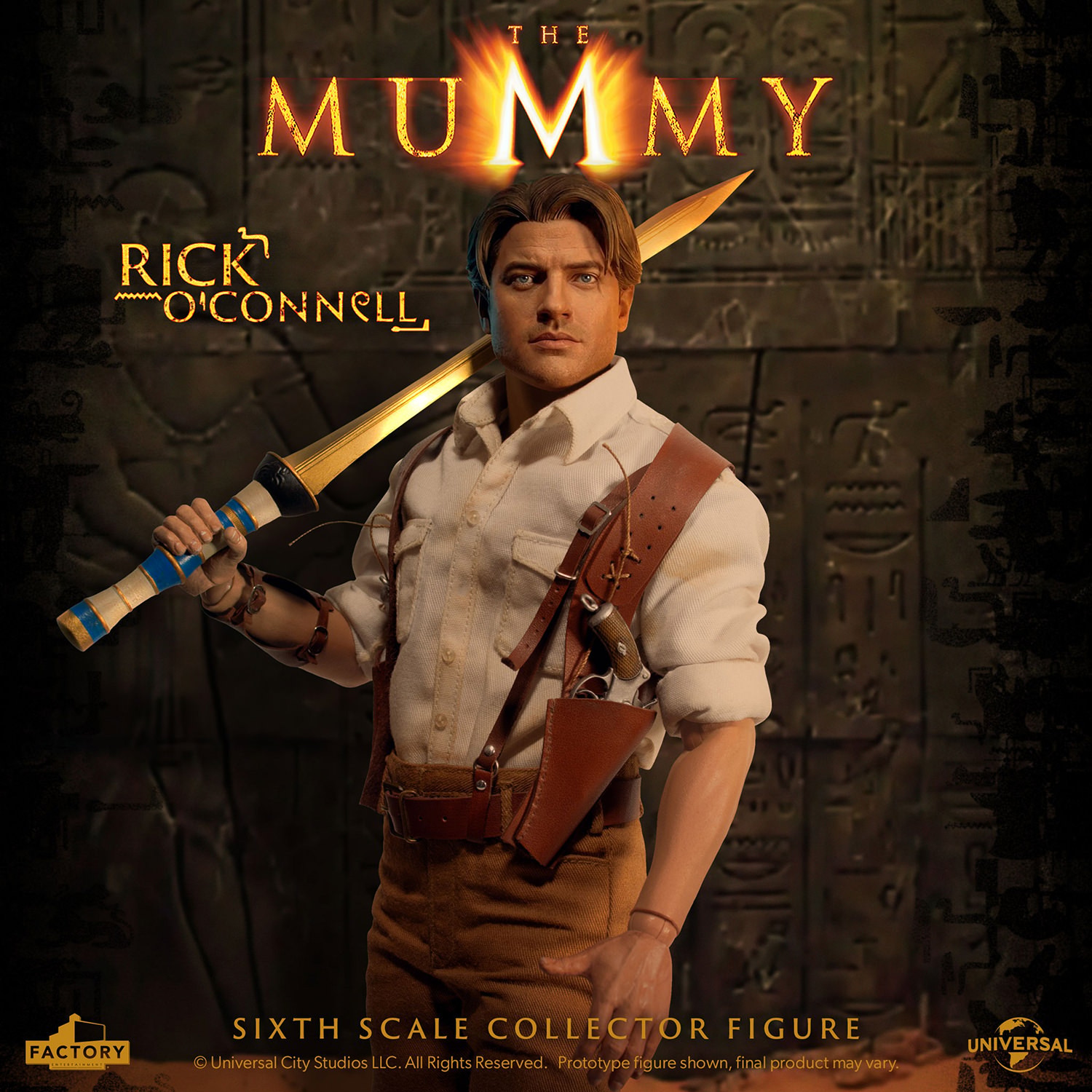 The Mummy Rick O'Connell Sixth Scale Figure  (Prototype Shown) View 5