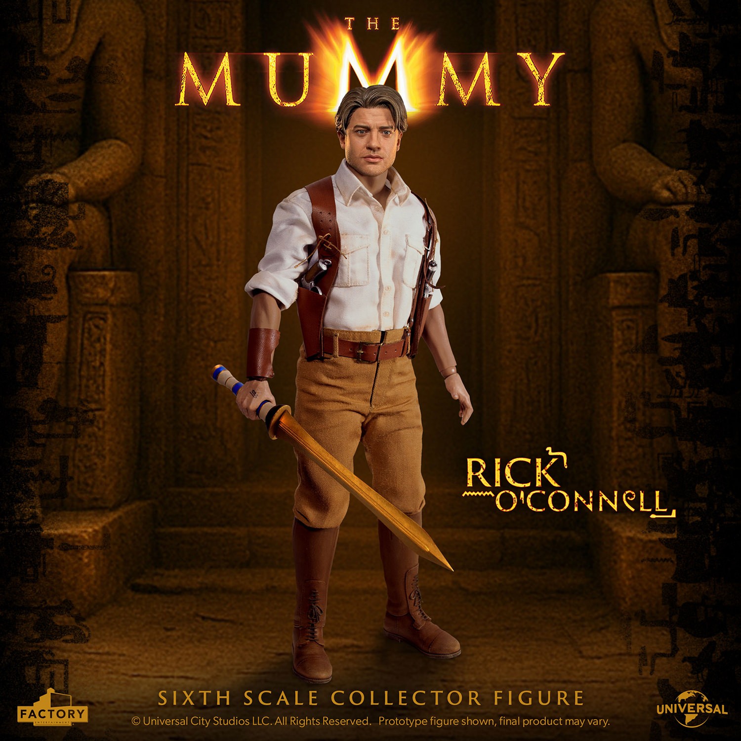 The Mummy Rick O'Connell Sixth Scale Figure  (Prototype Shown) View 7