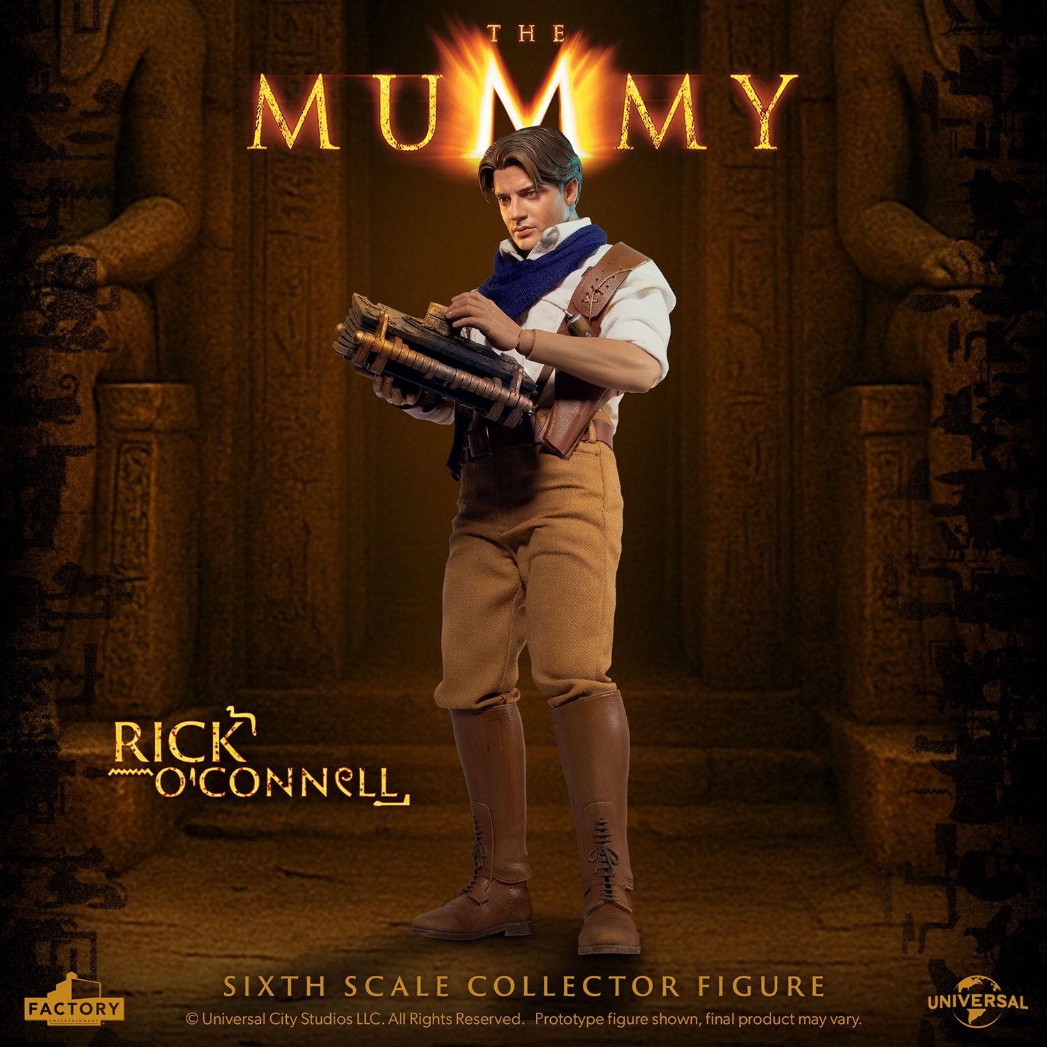 【サイドショウ】THE MUMMY フィギュア Rick O'Connell Sixth Scale Figure by Factory Entertainment