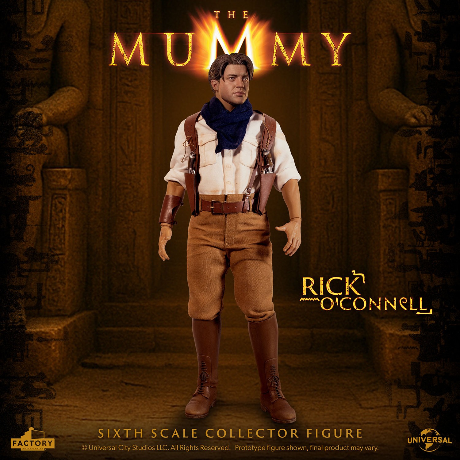 Rick O'Connell Sixth Scale Figure by Factory Entertainment