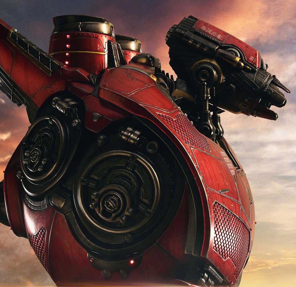 Pacific Rim Crimson Typhoon Bust  (Prototype Shown) View 4