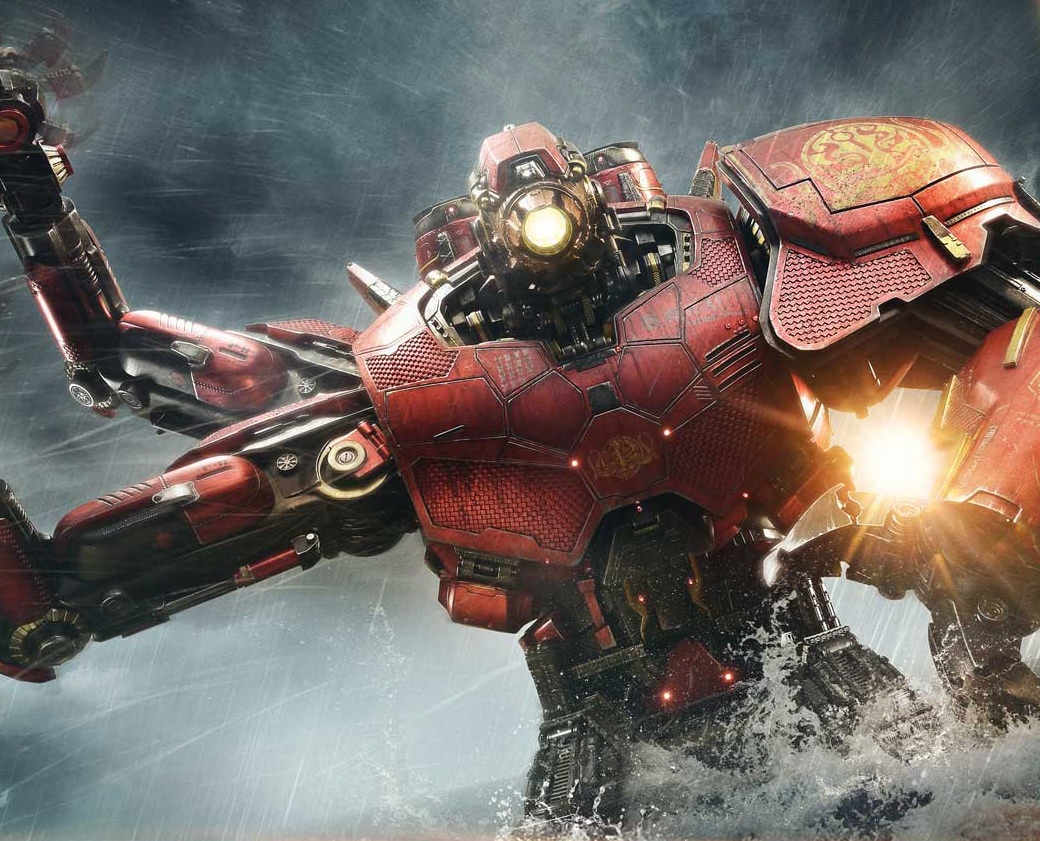 Pacific Rim Crimson Typhoon (Deluxe Version) Bust  (Prototype Shown) View 1