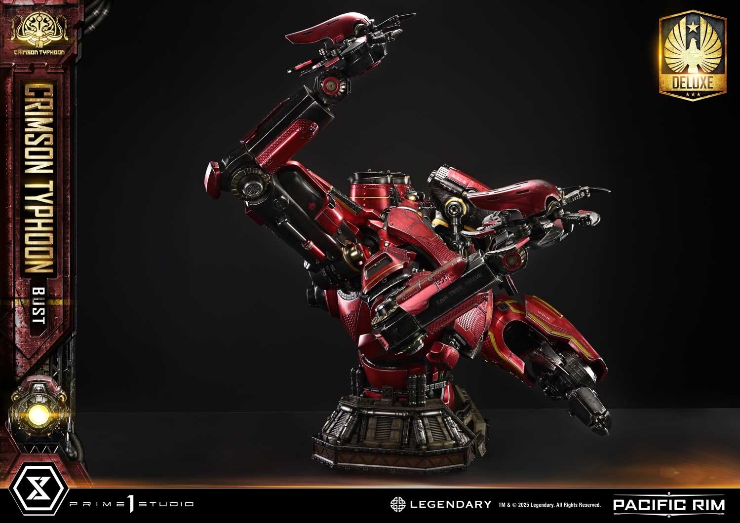 Pacific Rim Crimson Typhoon (Deluxe Version) Bust  (Prototype Shown) View 14