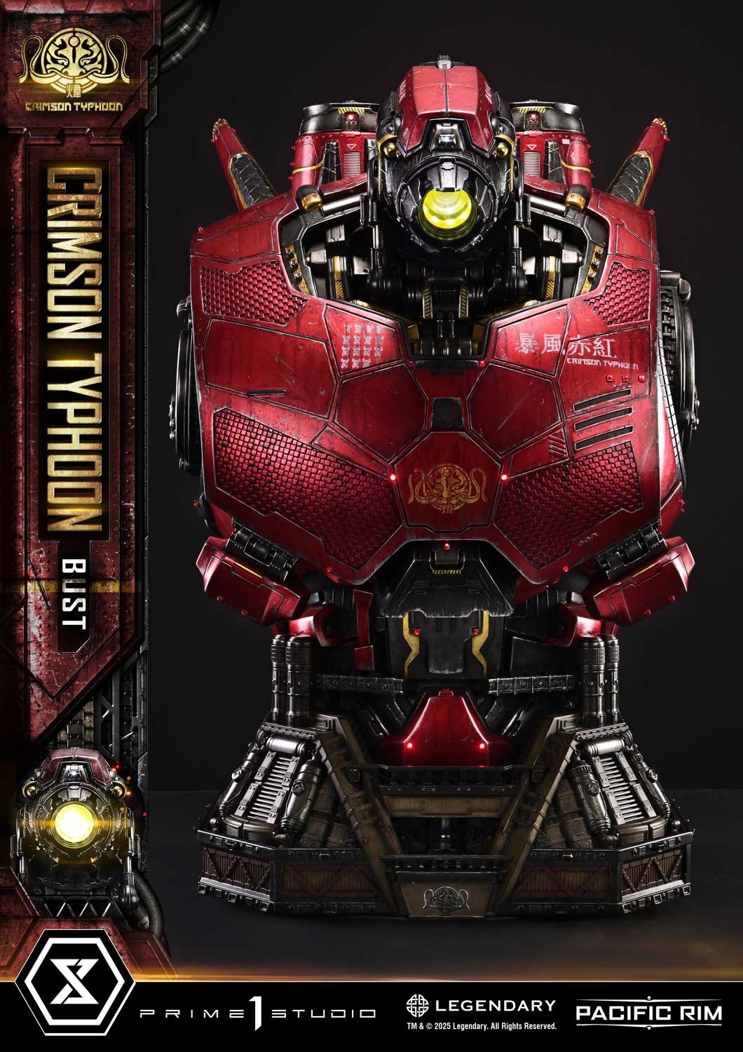 Pacific Rim Crimson Typhoon (Deluxe Version) Bust  (Prototype Shown) View 18