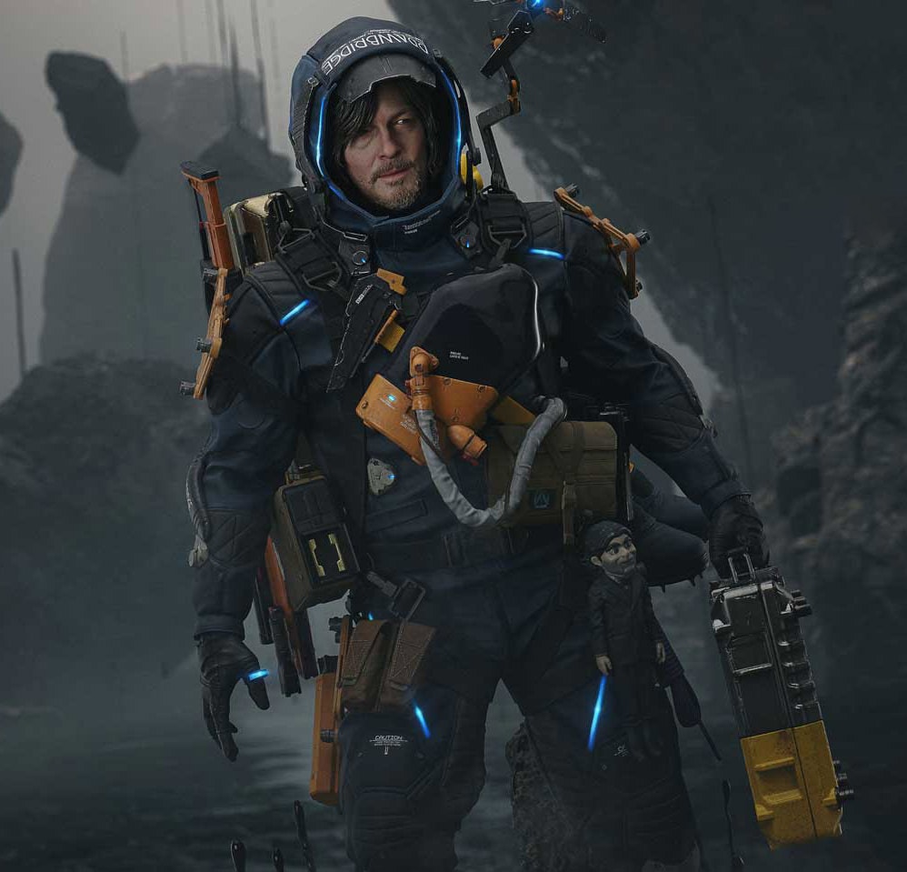 Death Stranding Sam (Deluxe Version) 1:3 Scale Statue  (Prototype Shown) View 1