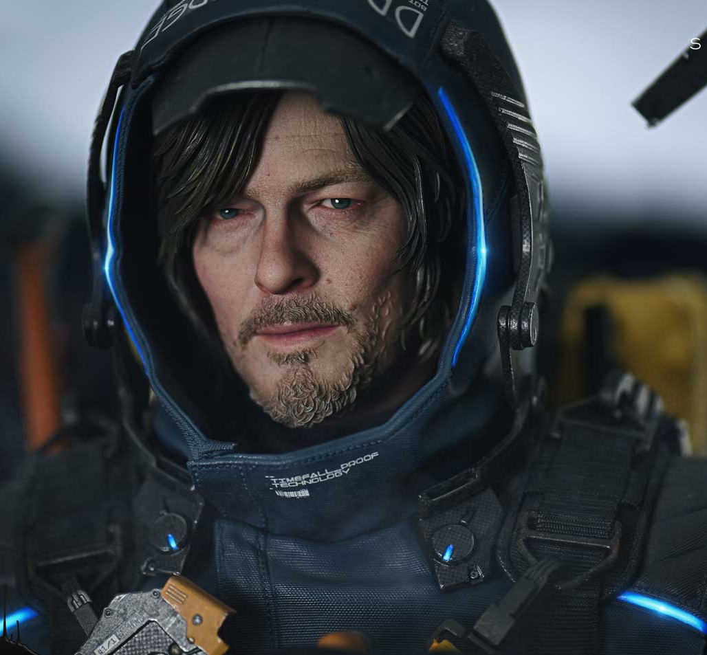 Death Stranding Sam (Deluxe Version) 1:3 Scale Statue  (Prototype Shown) View 5