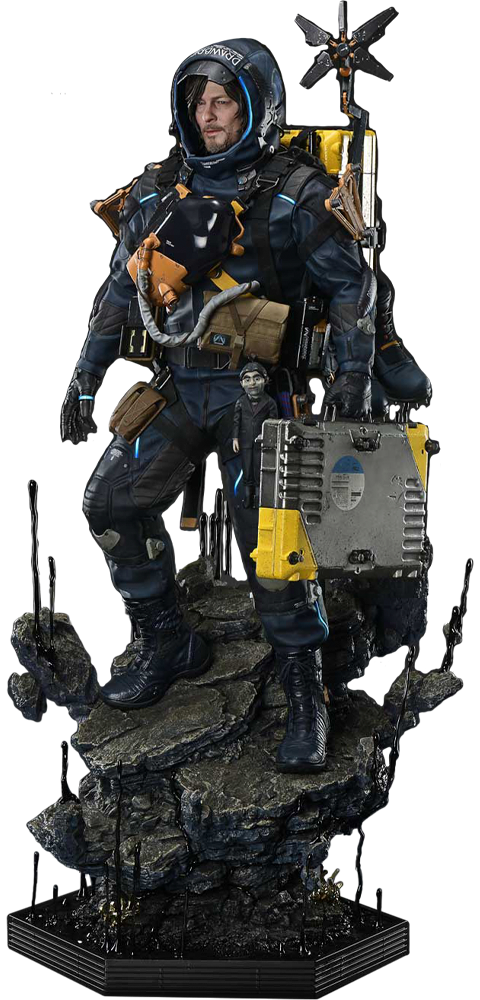 Death Stranding Sam (Deluxe Version) 1:3 Scale Statue  (Prototype Shown) View 19