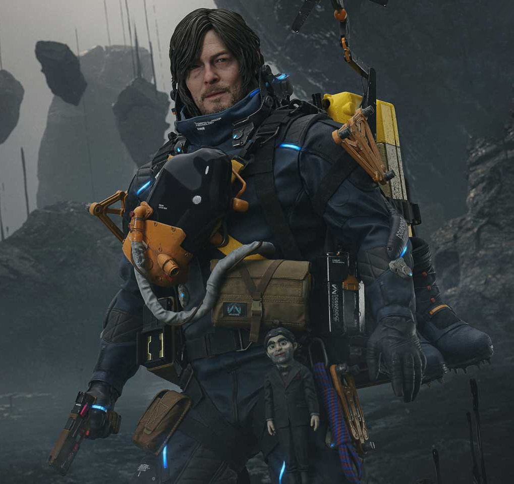 Death Stranding Sam (Deluxe Bonus Version) 1:3 Scale Statue  (Prototype Shown) View 1