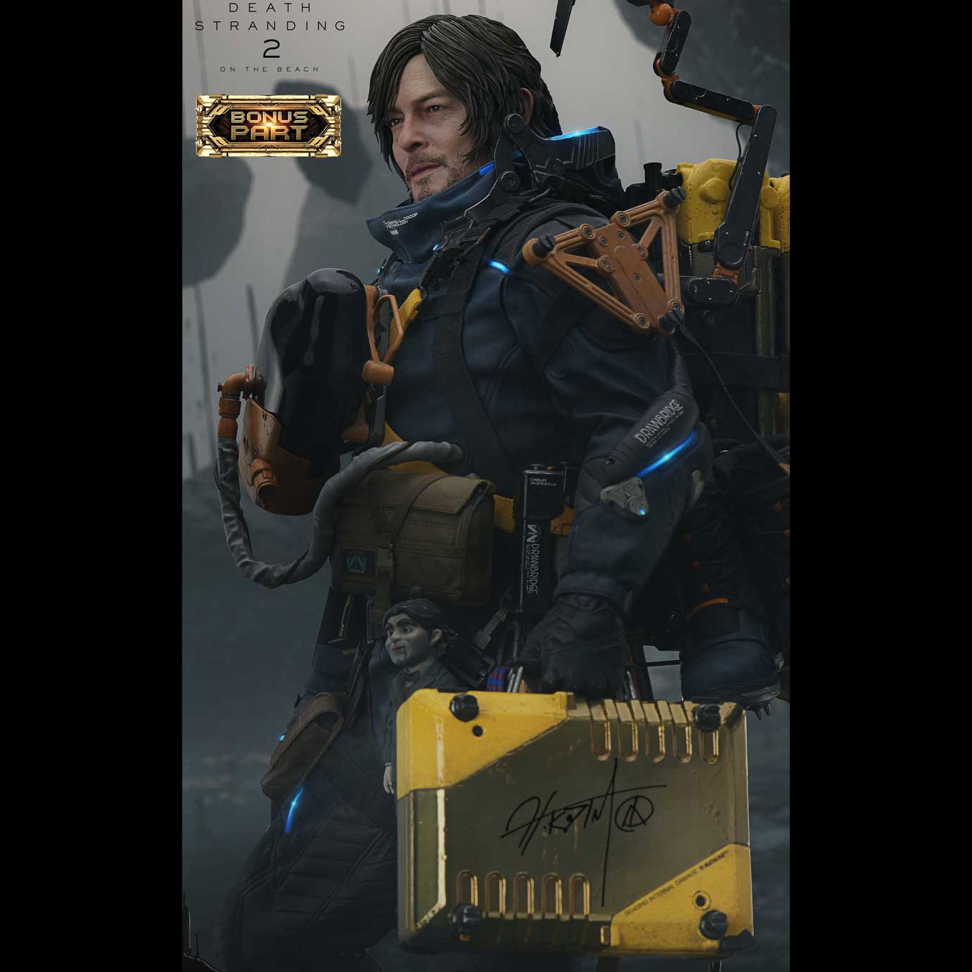 Death Stranding Sam (Deluxe Bonus Version) 1:3 Scale Statue  (Prototype Shown) View 4