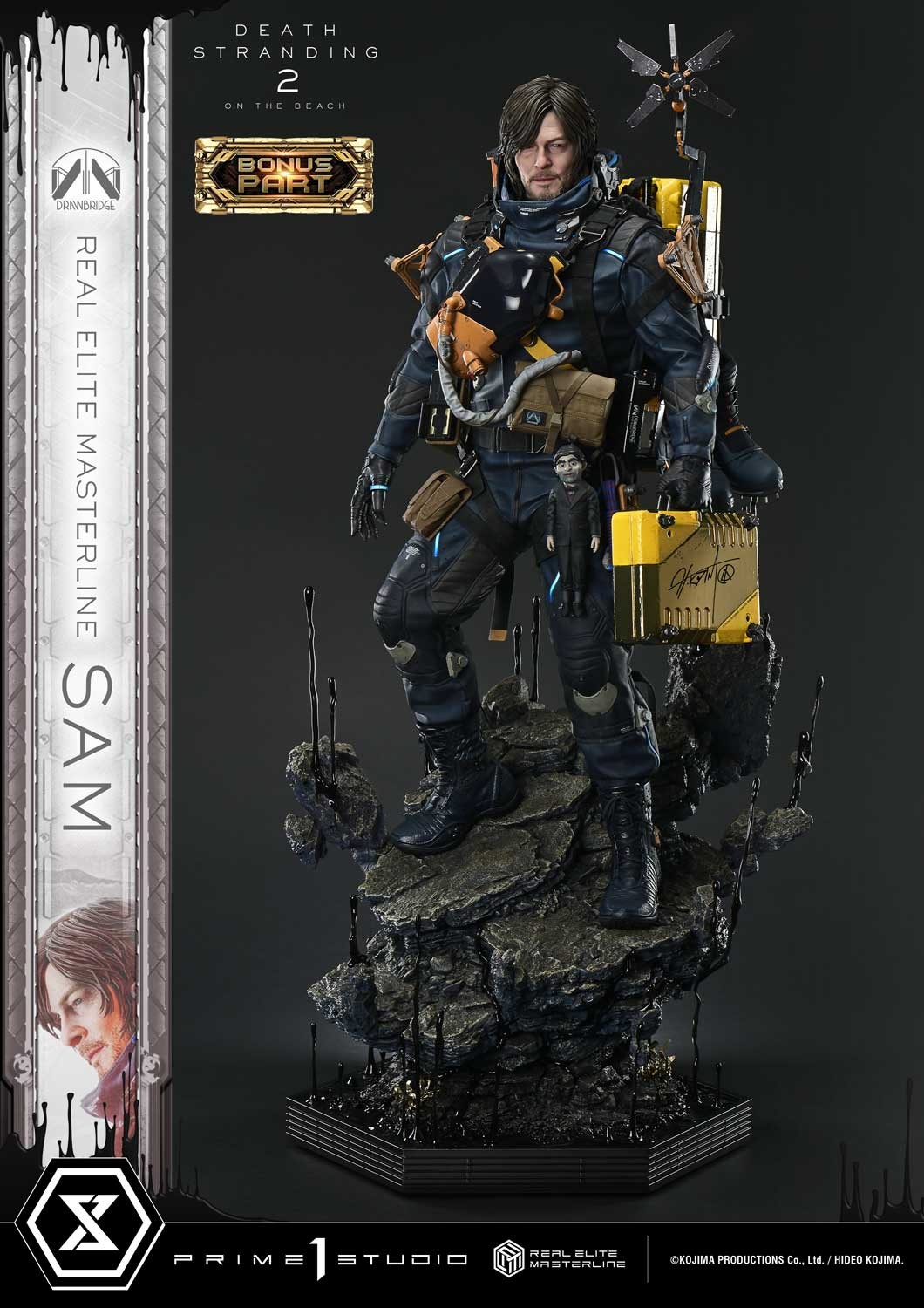 Death Stranding Sam (Deluxe Bonus Version) 1:3 Scale Statue  (Prototype Shown) View 7