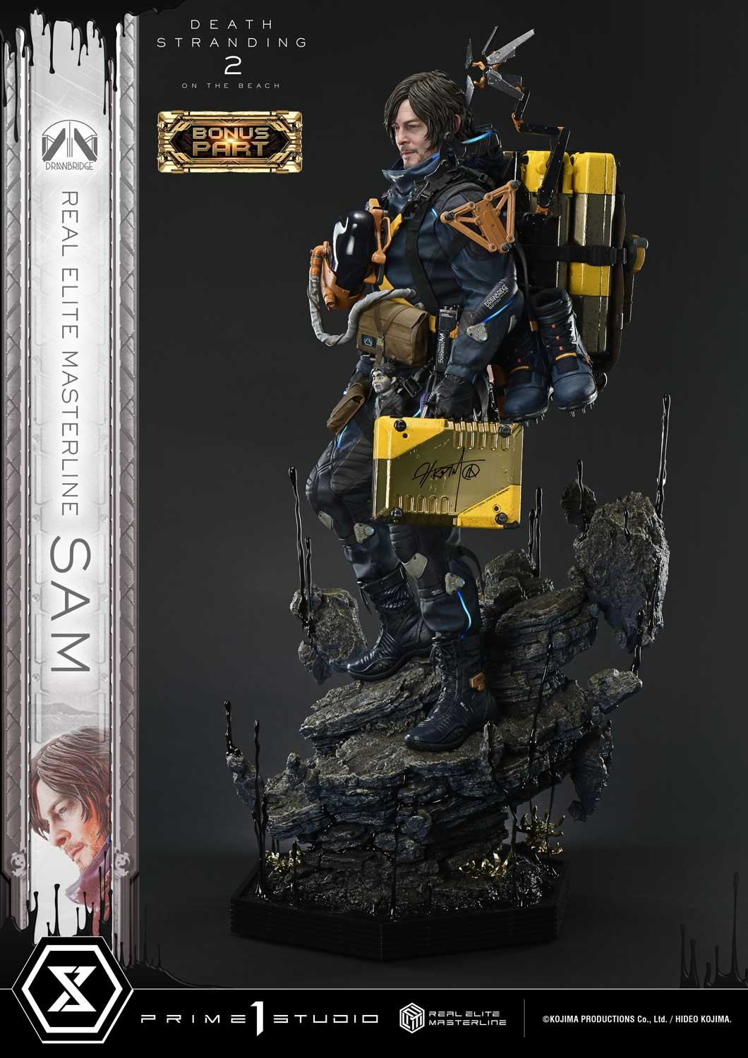 Death Stranding Sam (Deluxe Bonus Version) 1:3 Scale Statue  (Prototype Shown) View 8