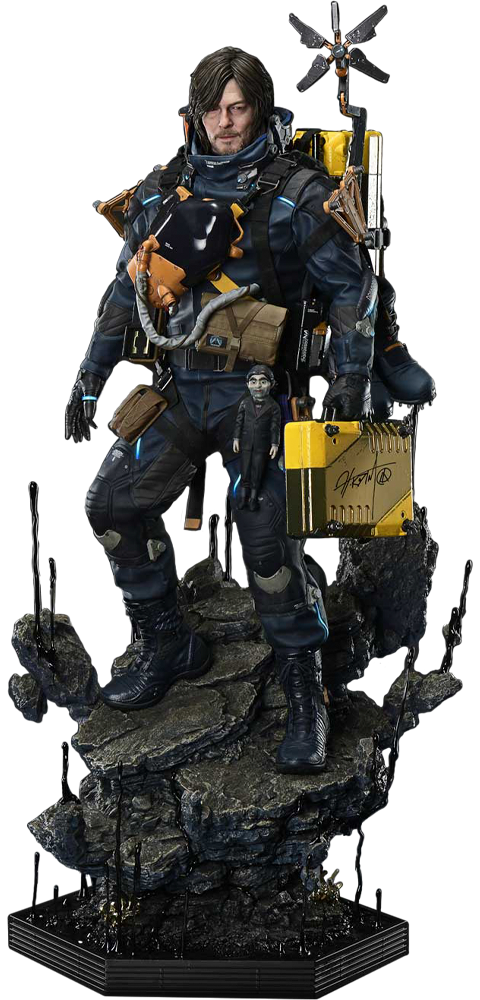 Death Stranding Sam (Deluxe Bonus Version) 1:3 Scale Statue  (Prototype Shown) View 10