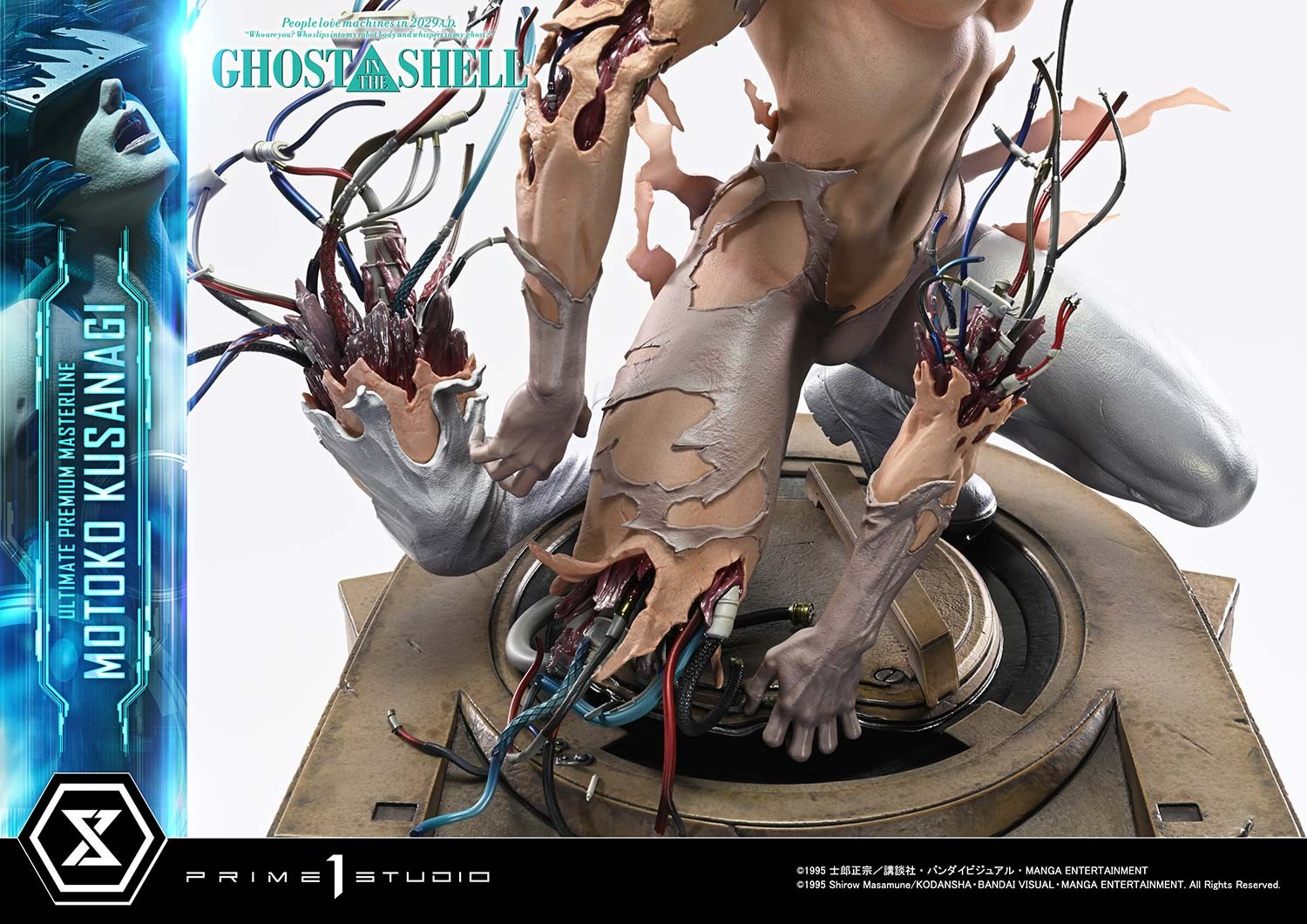 Ghost in the Shell Motoko Kusanagi Statues  (Prototype Shown) View 11