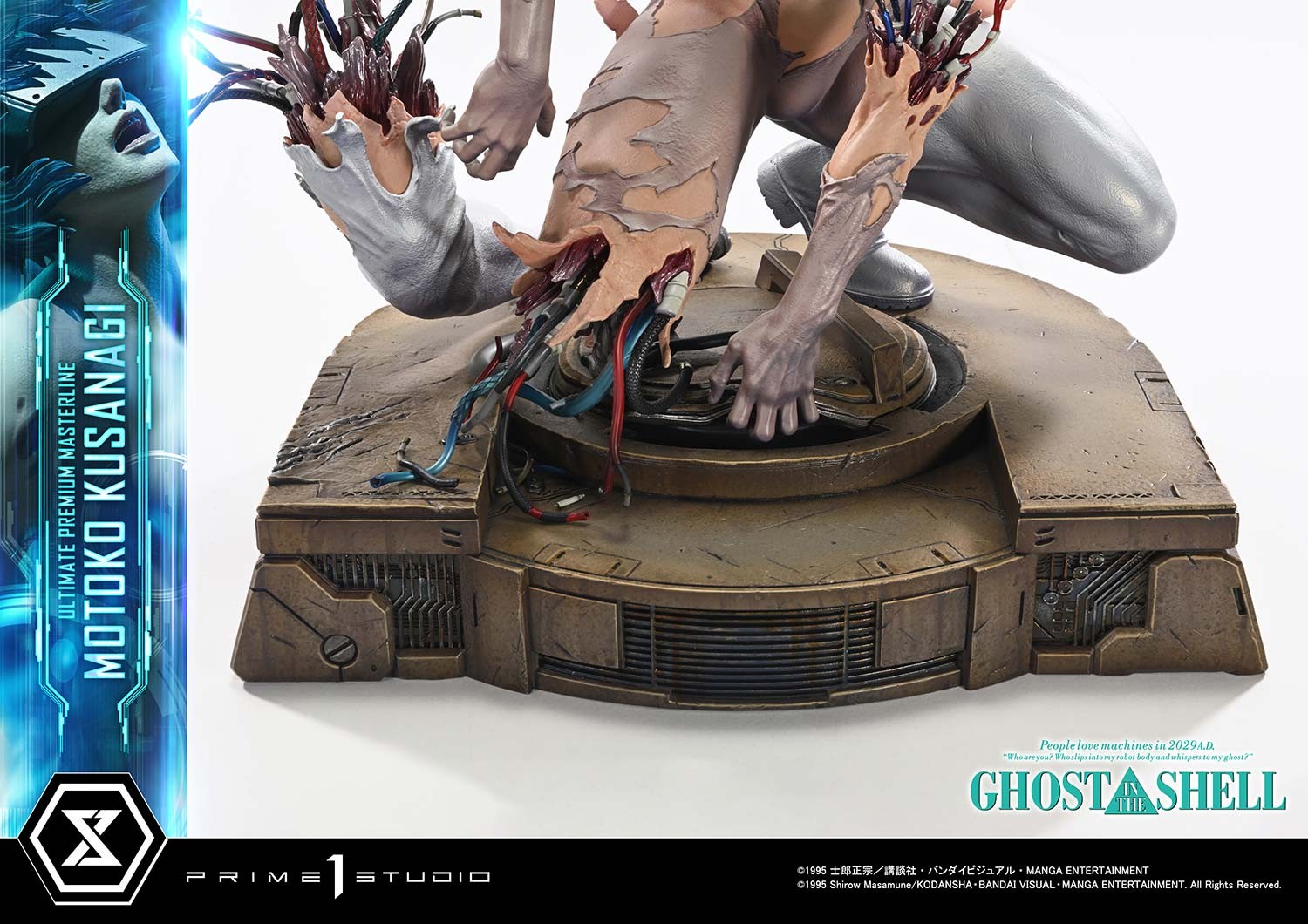 Ghost in the Shell Motoko Kusanagi Statues  (Prototype Shown) View 12