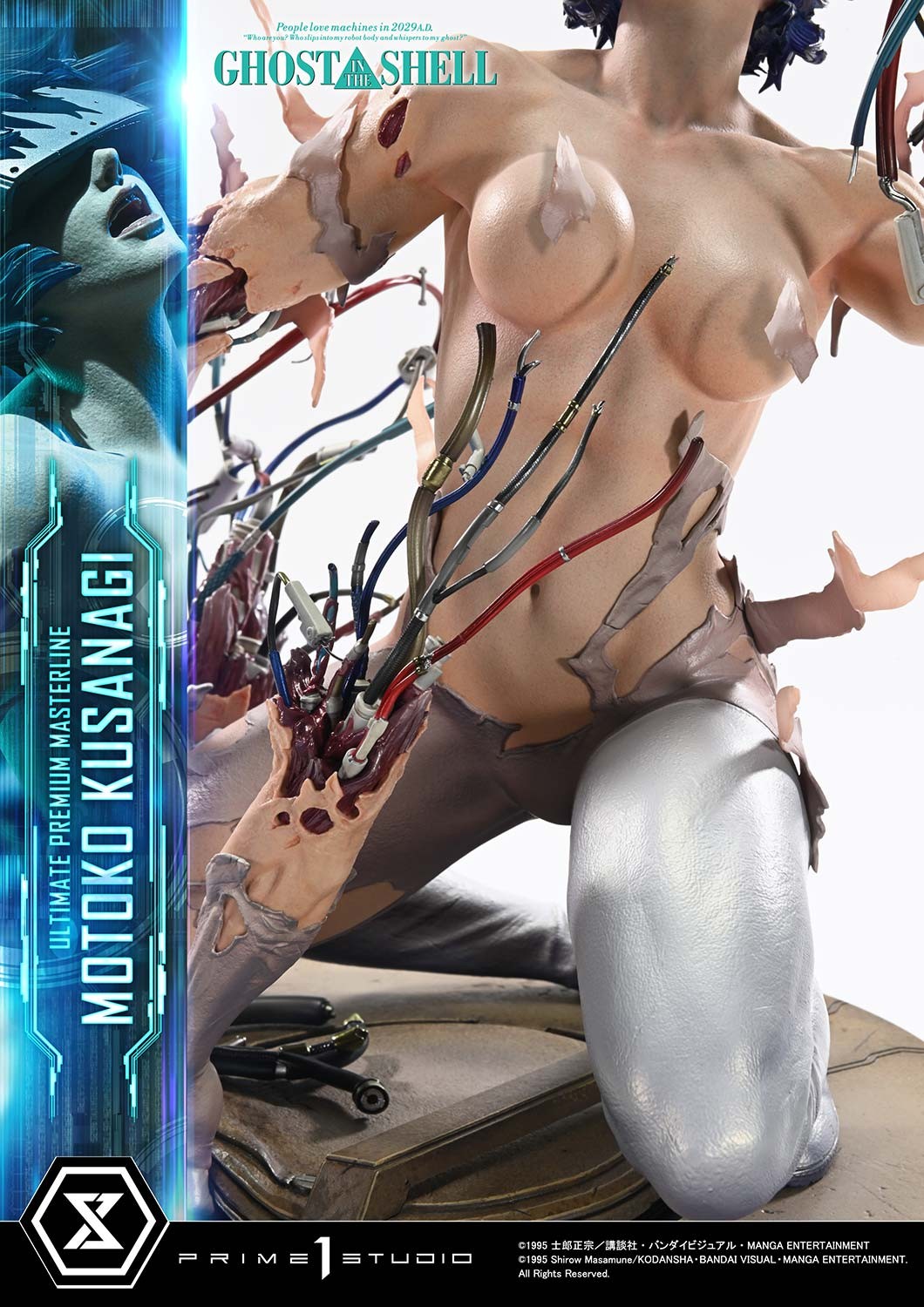 Ghost in the Shell Motoko Kusanagi Statues  (Prototype Shown) View 13