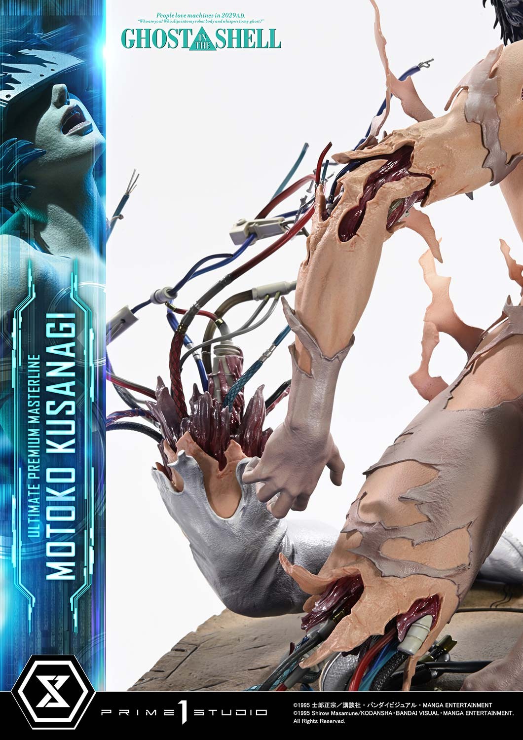 Ghost in the Shell Motoko Kusanagi Statues  (Prototype Shown) View 15