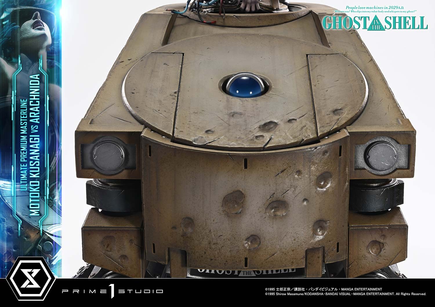 Ghost in the Shell Motoko Kusanagi VS Arachnida Statues  (Prototype Shown) View 17