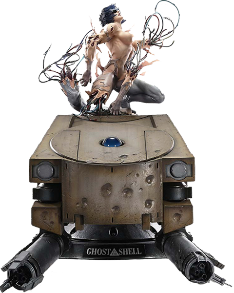 Ghost in the Shell Motoko Kusanagi VS Arachnida Statues  (Prototype Shown) View 21