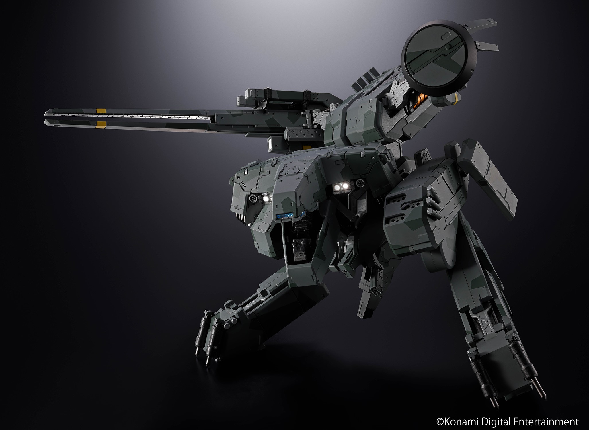 Metal Gear Solid Metal Gear Rex Collectible Figure  (Prototype Shown) View 9